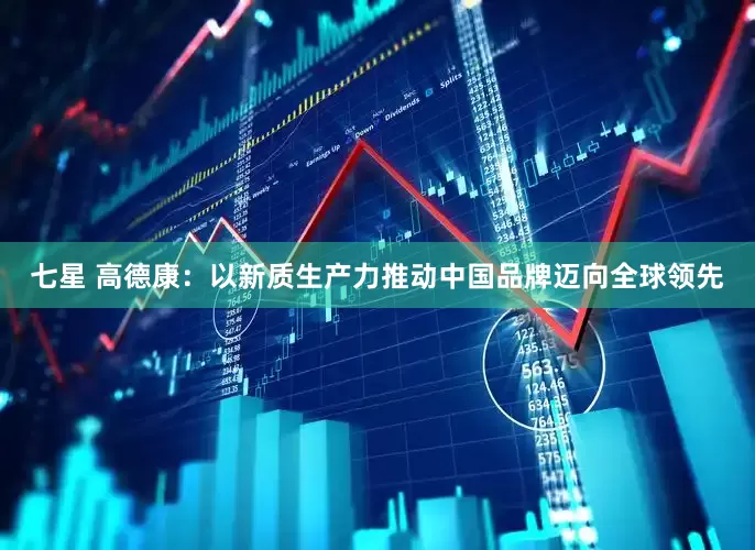 七星 高德康：以新质生产力推动中国品牌迈向全球领先